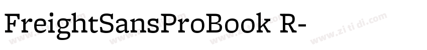 FreightSansProBook R字体转换 FreightSansProBook R字体转换